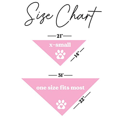 Promoted to Big Sister Dog Bandana | 100% Cotton Adjustable Triangle | Made in USA | New Baby | Pregnancy Announcement Photoshoot Prop | Gender Reveal | Baby Pink One Size (692) - color: Baby Pink, size: One Size