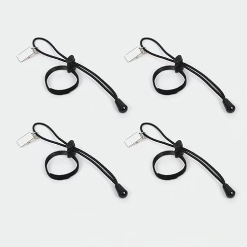 Black Background Clips for Photo Studio Video Backdrop, Multifunctional Muslin Background Clamps, 2 Pieces Photography Backgrounds Clips Holder, Tablecloth Fixing Tool, Wide Leg Pants Tightener