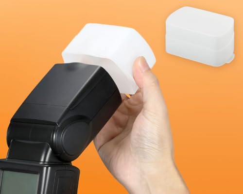 DS. DISTINCTIVE STYLE 3-Pack Flash Diffuser for Speedlight Light Diffuser Softbox Compatible with Godox TT600 V850II V860II TT685 Yongnuo YN560III 568EX 565EX Canon 580EX