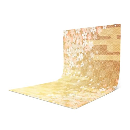 Pino Studio Photography Background Sheet - Kimono Sakura Gold(Sheet Only) - color: KIMONO Sakura Gold(Sheet Only)
