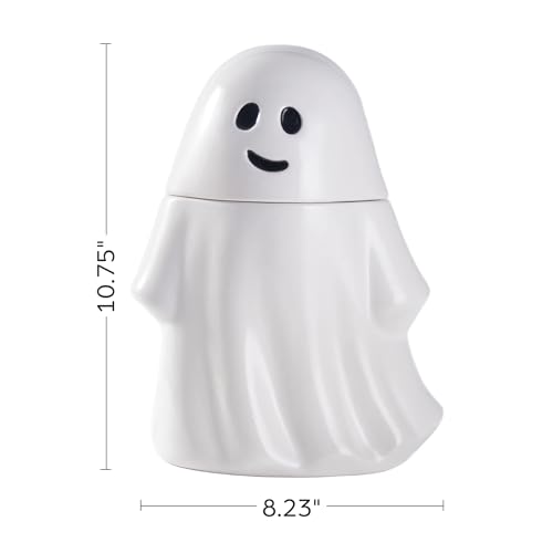 Halloween Ceramic Ghost Cookie Jar
