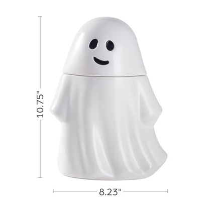 Halloween Ceramic Ghost Cookie Jar