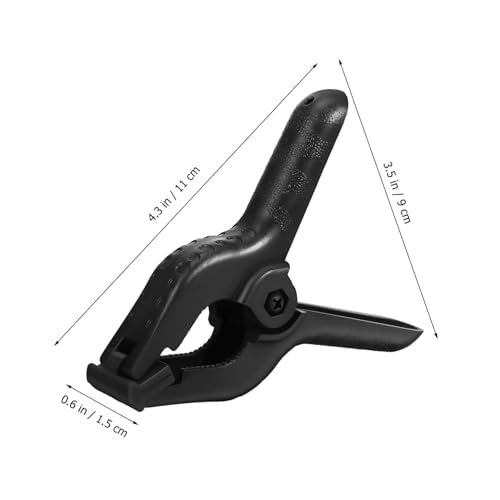 ARTIBETTER 6pcs Background Clip Backdrop Spring Clamps Large Clamp for Backdrop Photo Strong Fixing for Photography Studio