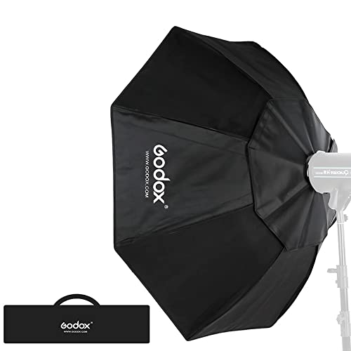 Godox 47"/ 120cm Octagon Softbox, Bowens Mount Softbox Compatible Studio Strobe Lighting MS300 SK400II AD600 AD400Pro and SL-60W SL60IID SL150III SL300III LE300 LED Light - color: FW 120(1PCS)