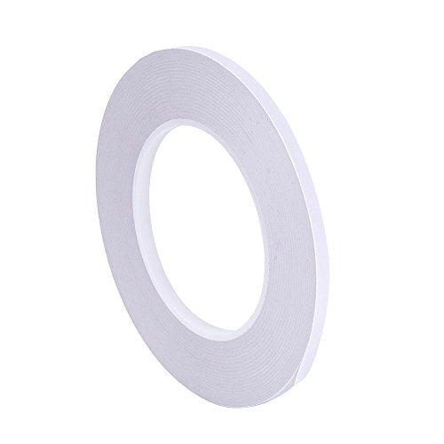 EBOOT Double Sided Adhesive Tape (55 Yards) for Gifts, Photos, Documents, Wallpaper, Scrapbooking, Crafts, Ribbon, Cards and Boxes (1/4 Inch) - size: 1/ 4 Inch