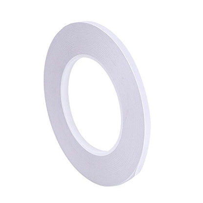 EBOOT Double Sided Adhesive Tape (55 Yards) for Gifts, Photos, Documents, Wallpaper, Scrapbooking, Crafts, Ribbon, Cards and Boxes (1/4 Inch) - size: 1/ 4 Inch