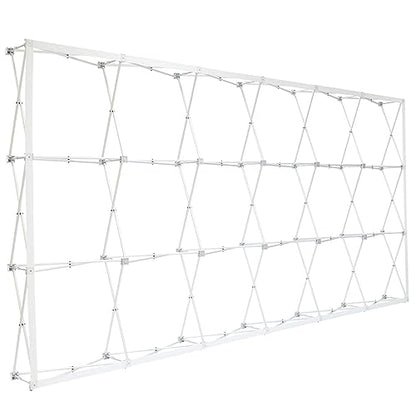 Custom Fabric Pop Up Straight Display, Trade Show Display Backdrop Booth, Hook and Loop Step and Repeat Backdrop for Trade Show Backdrops (Graphic Only, 15ftx8ft) - size: 15ftx8ft