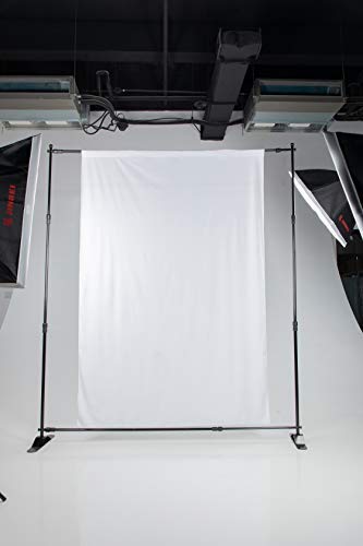 Kate 6ft×9ft Solid White Backdrop Portrait Photography Background for Photography Studio Children and Headshots White Backdrop Background for Photo Booth - color: White, size: 6X9ft