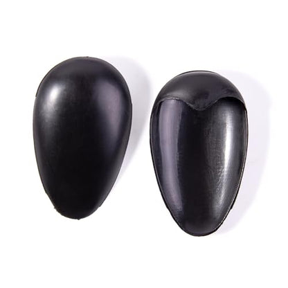 Hair Dye Kit with Gloves Bowl Brushes Clips Bib Cap for Home Travel Salon Hair Coloring Styling and Grooming Use - color: Black