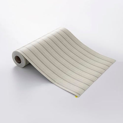 Peel and Stick PVC Slat Wall Panels, Wood Grain Self-Adhesive Soundproof Moisture-Resistant Paneling, 3D Faux Wood Panels for Bedroom Bathroom Walls & Ceilings 118"x15.75"(Off-White,13Sq.ft) - color: Off-White