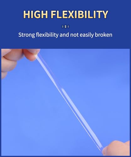 PHIXBEAR Medium Mounting Putty No Residue, Double Sided Tape Glue Adhesive Dots Clear Museum Sticky Tack, Picture Hanging Strips Fixed Posters Decor Art Craft Party, 0.31 x 0.51 in (480 Pcs) - size: Medium-Standard