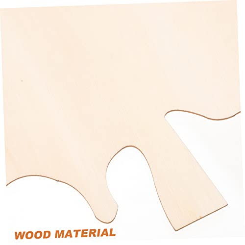 NUOBESTY 6pcs Unfinished Maple Leaf Shaped Cutting Board Painting Boards for Home Decor Mini Blank Trays for Crafts for Baking Serving and Photography Props