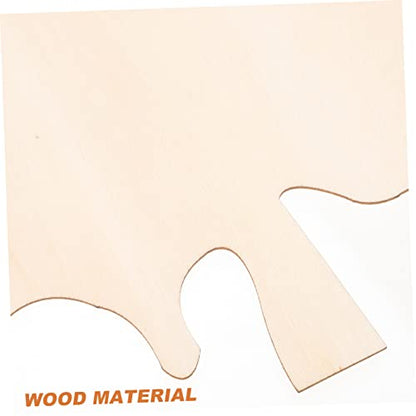 NUOBESTY 6pcs Unfinished Maple Leaf Shaped Cutting Board Painting Boards for Home Decor Mini Blank Trays for Crafts for Baking Serving and Photography Props
