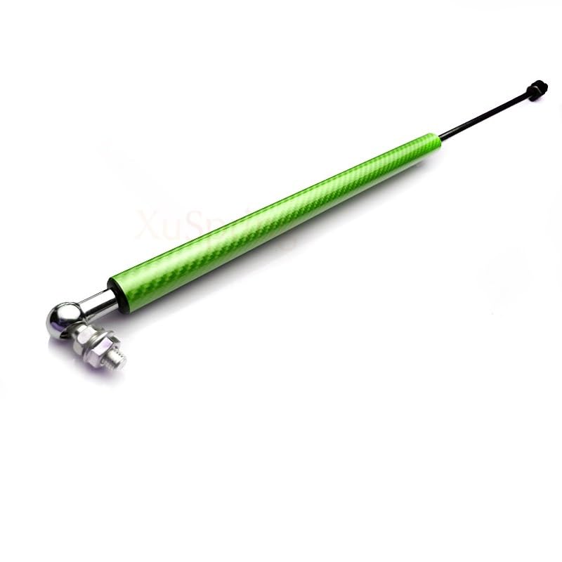 2007-2013 Compatible with Peugeot 308 T5 Car Bonnet Hood Support Hydraulic Rod Strut Bars Lift Spring Shock Bracket Styling(Carbon green) - color: Carbon green