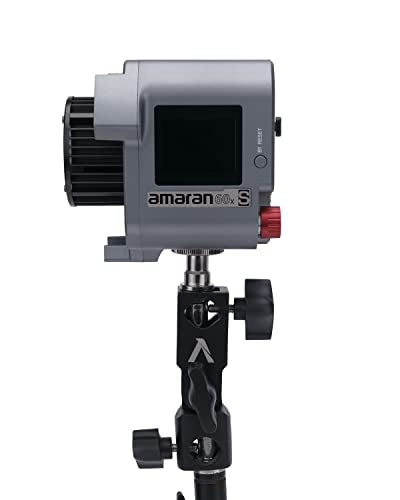 Aputure amaran COB 60xS Video Lighting amaran 60x Upgrade bi-Color Bowens Mount Point-Source LED Studio Light, SSI (D56) of 87, 33,300 lux @ 1m,App Control,9 Lighting FX (amaran 60x S)