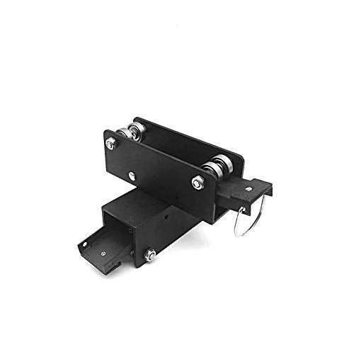Double Pulley for Studio Ceiling Rail System Ceiling Mounting Rail System Accessories Universal Pulley(Double Pulley) - size: Double Pulley