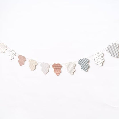 Baby Shower Birthday Clothes Banner - Baby Shower, Birthday, Gender Reveal Party Decoration Supplies Banner, Baby Party Onesie Banner, Bodysuits Sign Photo Background Props Garland