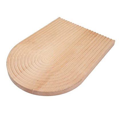 Wooden Bread Dessert Tray, Natural Beech Wood Multifunction Serving Tray, Geometric Design Bread and Dessert Plate for Home Kitchen, Parties, and Food Photography (Ellipse) - size: 13" x 9.4" x 1.2"