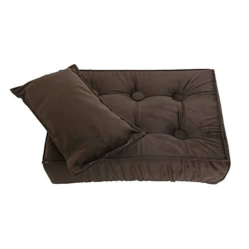 Newborn Photography Props Mattress Pillow, Baby Posing Pillow Infant Mattress Prop Photography, Coffee - color: Coffee