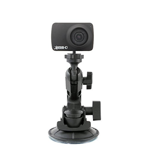 Delkin Devices Fat Gecko Mini Suction Camera Mount - Powerful Suction Cup Camera Mount for Car, Motorcycle, Desk, Window | Secure and Adjustable Action Camera Holder for Video Recording - style: Fat Gecko Single