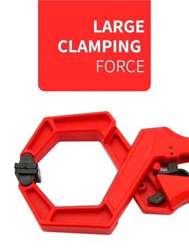 Ratchet Spring clamp DIY Woodworking Tools 1Pcs 8 9 10inches Plastic Nylon Clamps Photo Background Strong Fixing Clip(10inch) - size: 10inch