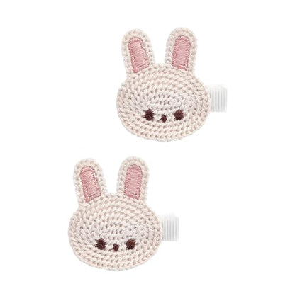 Baby Girls Carrot Hair Clips Pin Easter Bunny HairClips Carrot Hair Barrettes Pin JHE27 (Set E) - color: Set E