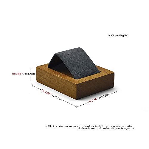 Jewelry Tray Solid Wood Earrings Display Stand for Photograph Jewelry Display Tray - color: WSM02102