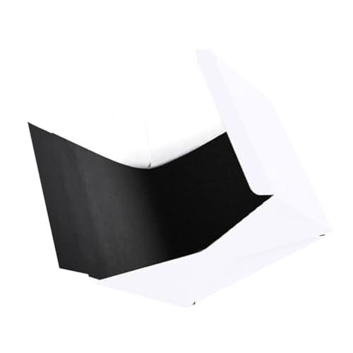 Happyyami Portable 30cm Photo Light Box with LED Strip, Foldable Photography Light Tent Kit with Black and White Backdrops for Product Photography and Small Business Use