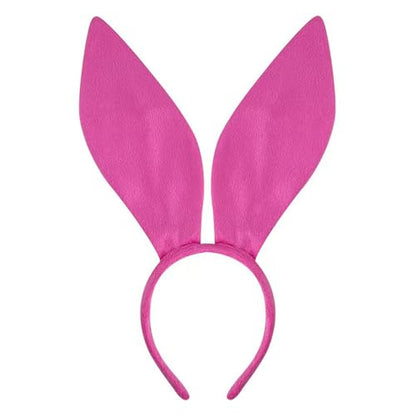 Rabbits Ears Hairband Photo Props Easters Hair Hoop Headband Party Headpiece Dress Up Headbands For Music Festival - color: Red