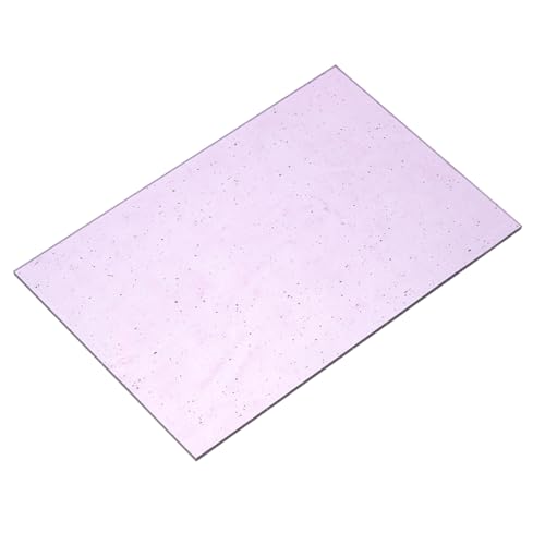 MECCANIXITY Stained Glass Sheet Mosaic Tile 7.9 Inch x 5.9 Inch Purple Stained Glass Sheets for Crafts DIY, Art Project - color: Purple