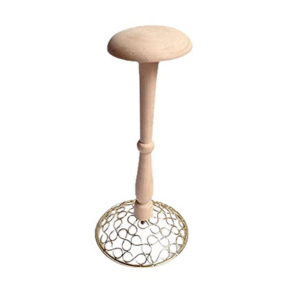 Hat Holder for Shop Home Storage Headwear Clothing Props Model Hair Metal Base Durable Wardrobe Storage Tool Hat Rack