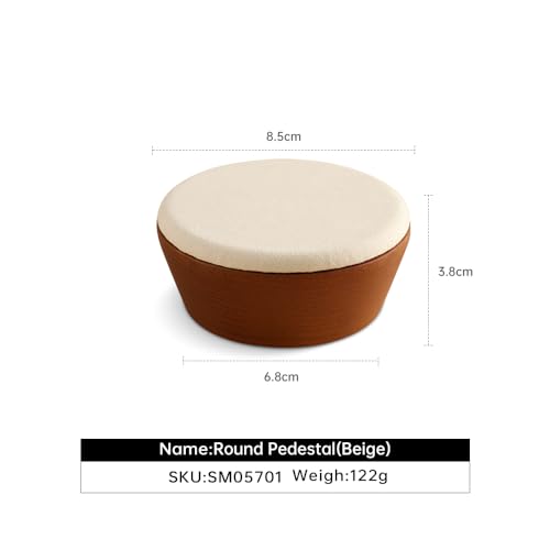 Ring Holder, Jewelry Display for Vendors,Wooden Bangle Bracelet Holder Display,Premium Jewelry Holder,Beige Small Jewelry Stand - color: 09-Beige Ring&Bangle Stand