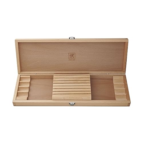 ZWILLING 8-pc 4.5" Stainless Steel Steak Knife Set with 16.5" x 6" Case - color: Stainless Steel, size: 8-pc