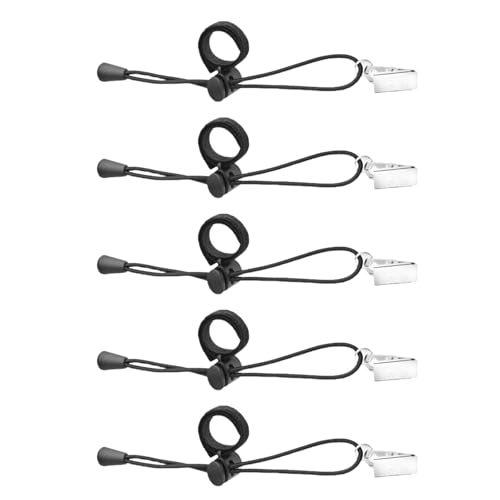 5Pcs Multipurpose Backdrop Background String Clip Holder For Photo Video Photography Studio Adjustable Elastic Background Cloth Clamps