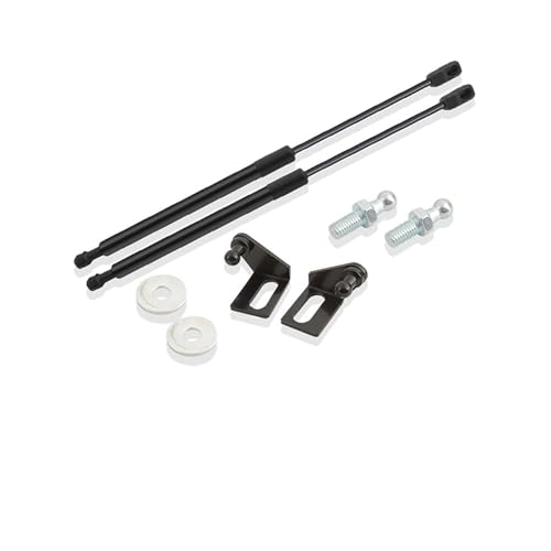 Compatible With Nissan Navara 2014-2022 Car Front Hood Support Spring Strut Bars Hydraulic Rod Refit Styling(Piano black) - color: Piano black