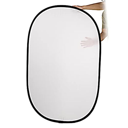 Fotodiox 40x60in 5-in-1 Collapsible Reflector Panel with Bag for Photography and Video - Black, Gold, Silver, Translucent, and White Panel - size: 40x60in (100x120cm)