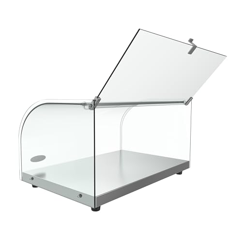 KoolMore DC-1C Bakery Display Case, 0.88 Cu. Ft - 1 Shelves, Clear - size: 22 in. - 1 Shelf