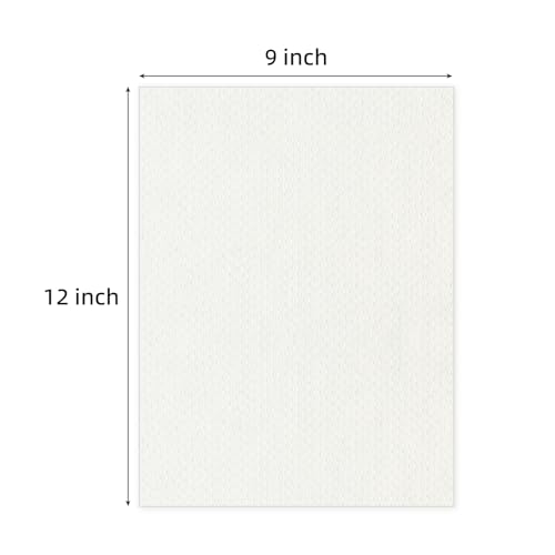Somime 25 Pack Embossed Backing Boards Only, 9x12 Uncut White Mat Board, Acid Free Backer Boards Ideal for Photos, Pictures, Prints, Frames, and Artwork - size: 9x12
