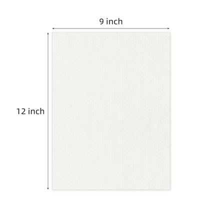 Somime 25 Pack Embossed Backing Boards Only, 9x12 Uncut White Mat Board, Acid Free Backer Boards Ideal for Photos, Pictures, Prints, Frames, and Artwork - size: 9x12