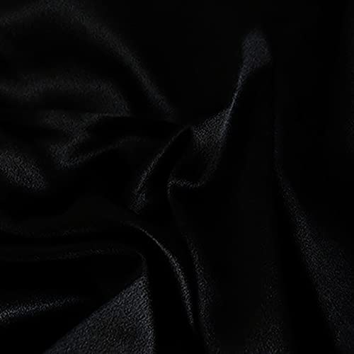 Satin Photography Background Silk, Glossy Fabric Cloth Backdrops for Goods, Crafts, Jewelry, Cosmetics, Food Photoshoot and Flat Lay (Black, 4.9×3.3ft/150×100cm) - color: Black, size: 150 × 100 cm