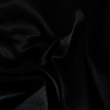 Satin Photography Background Silk, Glossy Fabric Cloth Backdrops for Goods, Crafts, Jewelry, Cosmetics, Food Photoshoot and Flat Lay (Black, 4.9×3.3ft/150×100cm) - color: Black, size: 150 × 100 cm