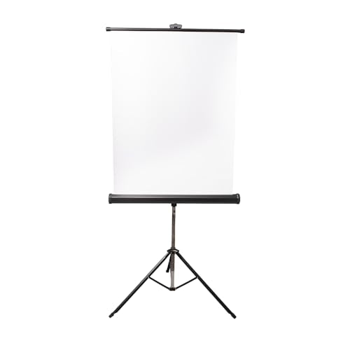 Retractable White Photo ID Backdrop for Passport Photos (Free Standing) - size: 96" W x 120" H