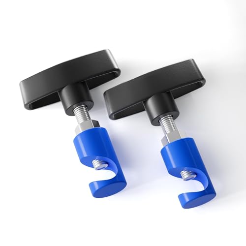 OTUAYAUTO Lift Support Clamp Hood Strut Fixing Clamps Stay Holder Automotive Tools for Tailgate Hatch Car Trunk 10mm Blue (Pack of 2)