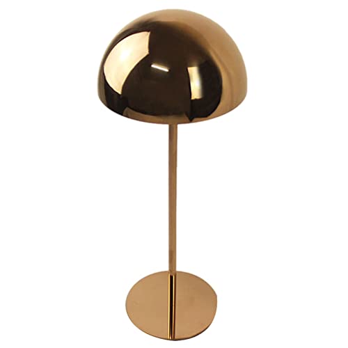 Hat Racks Stainless Steel Hat Display Stand Golden Mirror Hat Stand, Hat Holder Hat Shoot Props
