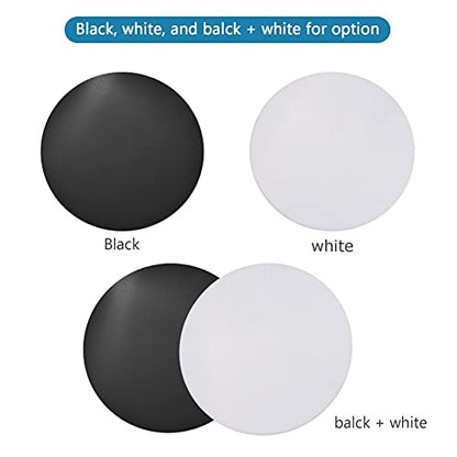 2PCS Round Acrylic Sheet Reflection Board, Jewelry Watch Photography Background with Highly Reflective for Still Life Photography, Product Display(30X30cm)