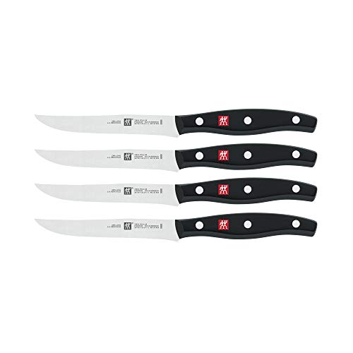 ZWILLING TWIN Signature 4-pc Steak Knife Set - color: Stainless Steel, size: 4-pc