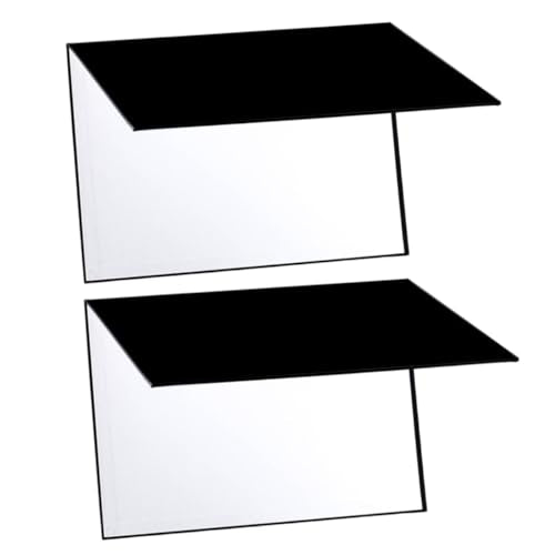 DOITOOL 2pcs A4 Foldable Photography Reflective Board Cardboard, Light Reflectors for Photography and Food Still Life, Portable Photo Reflector Accessories for Studio Photoshoot