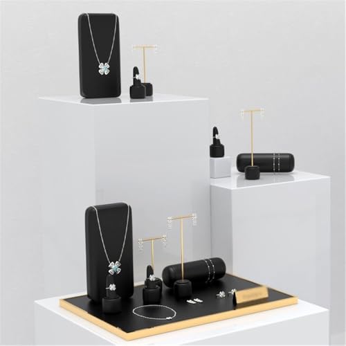 Jewelry Towers Light Luxury Jewelry Stand Ring Earrings Watch Counter Window Jewelry Display Shelf Photography Props Jewellery Stand Display