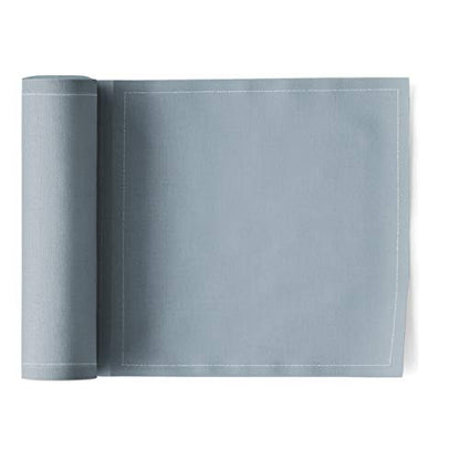 MY DRAP Basics Cotton Luncheon Napkin, Foggy Blue, 25 Units per roll - color: Foggy Blue