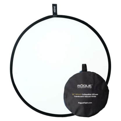 Rogue 32" Silver Reflector + Rogue 32" Diffuser - size: 32" Reflector + 32" Diffuser